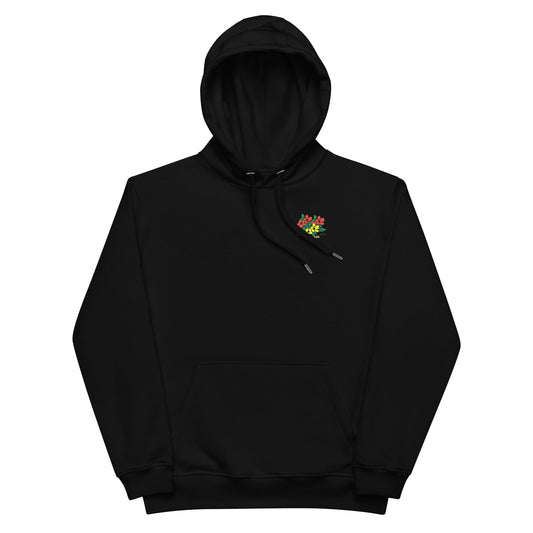 Tropical flowers hoodie-0